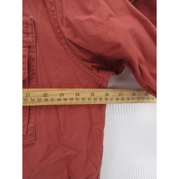 VINTAGE Cabelas Shirt XL Safari Series Military Field Button Up Hunting - Picture 6 of 10